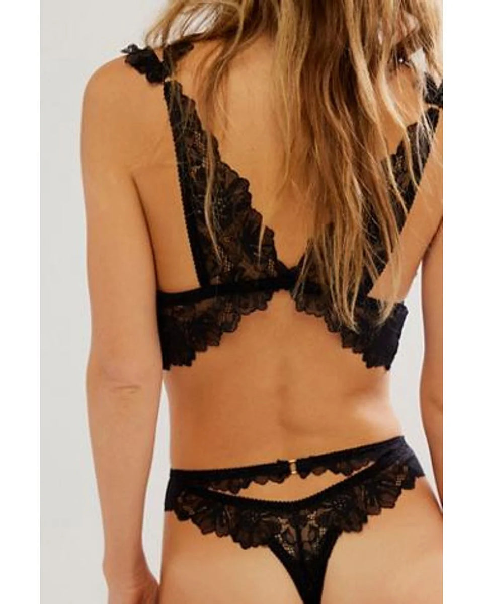Free People Underwire Lace Lingerie Set