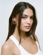 BEVERLY EARRINGS -Brown Clip On