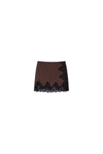COCO MINI SKIRT - Chocolate