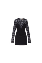 BITTA LACE DRESS - Black
