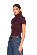 OVERLAY GATHERED TOP - Chianti