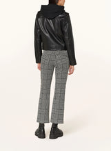 FRANCOISE CROPPED - Tartan Black/White