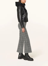 FRANCOISE CROPPED - Tartan Black/White