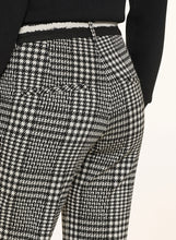 FRANCOISE CROPPED - Tartan Black/White