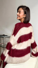 KAY CARDIGAN - Ruby Stripe