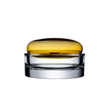 ECRIN LIDDED VESSEL - Wide Amber