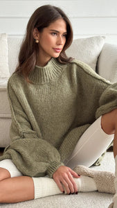 LAYLA SWEATER - Sage
