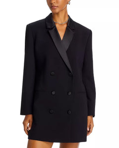 AZRA CAREY BLAZER DRESS - Black