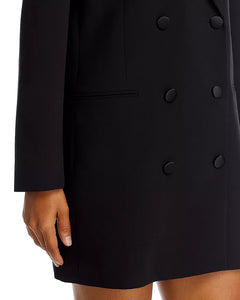 AZRA CAREY BLAZER DRESS - Black