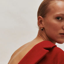 ODETTE EARRINGS- Black/Gold