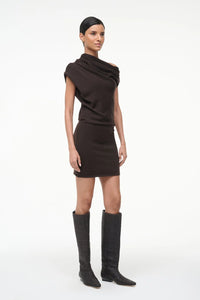 MABEL MINI DRESS -Earth