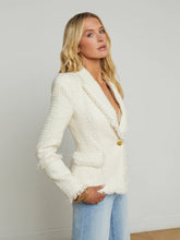 KAISLEY BLAZER - Vintage White