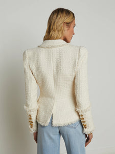 KAISLEY BLAZER - Vintage White