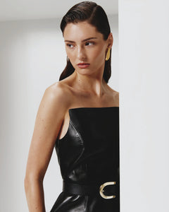 MENA BELT - Black/Gold