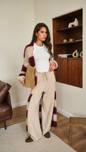 KAY CARDIGAN - Ruby Stripe