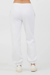 PATCH JOGGERS-White/Pink
