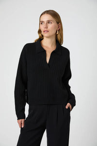 VHARI SWEATER - Black