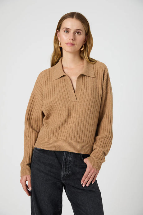 VHARI SWEATER - Camel