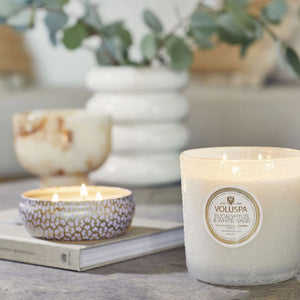 3 WICK LUXE CANDLE - Eucalyptus & White Sage