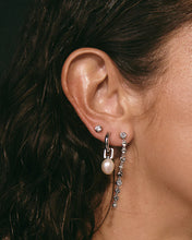 WHITE PEARL AMALFI HUGGIES - Silver