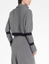 CROPPED CARDIGAN - Steel Grey