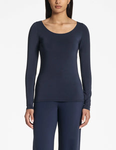 ZOE LONG SLEEVE - Navy