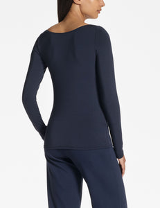 ZOE LONG SLEEVE - Navy