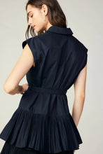 BERLIN MINI DRESS - Navy