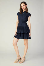 BERLIN MINI DRESS - Navy