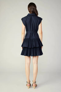 BERLIN MINI DRESS - Navy