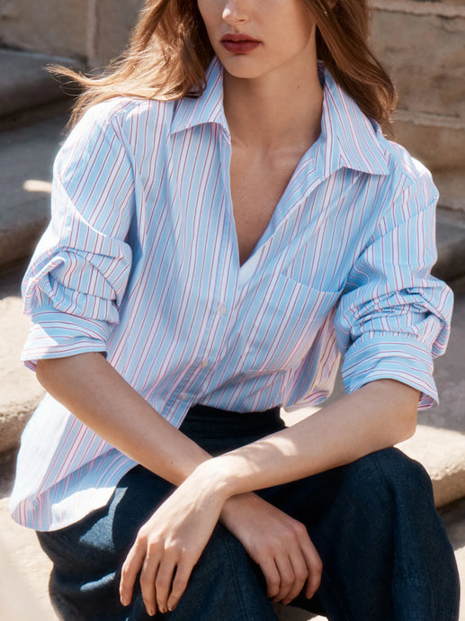 PIA SHIRT - Oxford Stripe