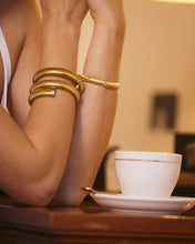 THE PALAIS FLEX SNAKE CHAIN BRACELET - Gold