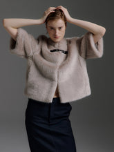 NANA SHORT SLEEVE JACKET - Stone