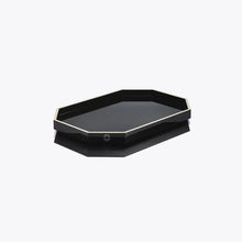 OCTOGONE TRAY SMALL - Black