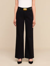 SCOTTIE WIDE-LEG JEAN - Black