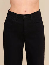 SCOTTIE WIDE-LEG JEAN - Black