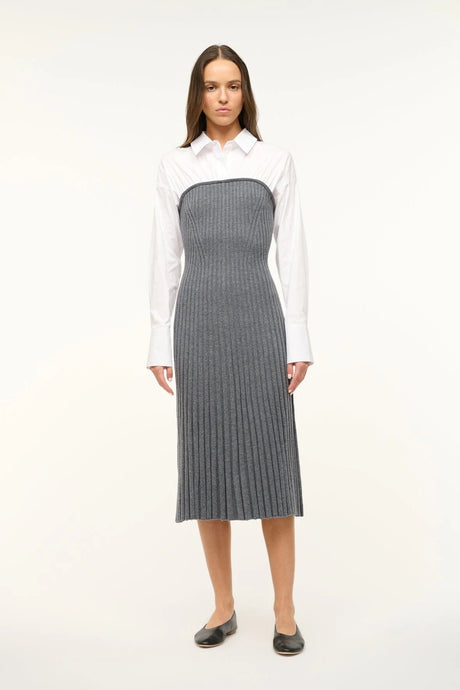 O'KEEFE DRESS - Charcoal