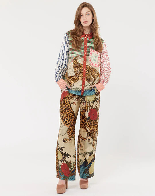 BAILEY TIGER PRINT PANT