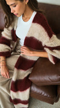 KAY CARDIGAN - Ruby Stripe