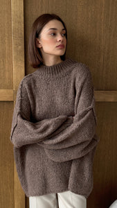 LAYLA SWEATER - Taupe