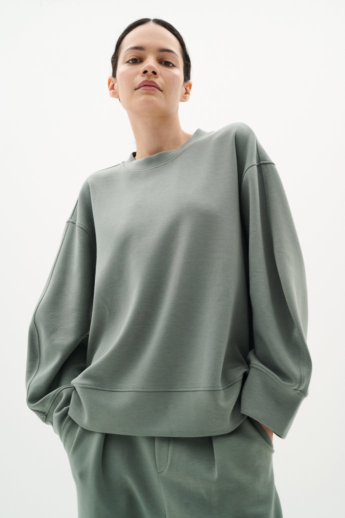 ANNIEH SWEATER - Agave Green