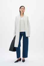 TROA V-NECK SWEATER - Whisper White