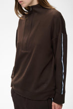 AGGIE VINCENT SWEATSHIRT - Chocolate Brown