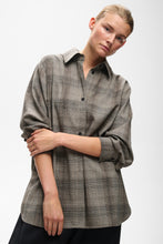 CECKIE SHIRT JACKET - Brown Fall