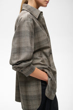 CECKIE SHIRT JACKET - Brown Fall