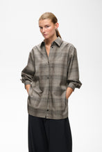 CECKIE SHIRT JACKET - Brown Fall
