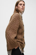 TAIE CARDIGAN - Tobacco Brown