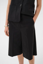 ZELLA LONGLINE SHORTS - Black