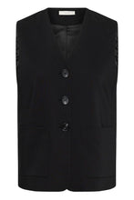 ZELLA HIP WAISTCOAT - Black