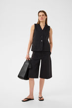 ZELLA HIP WAISTCOAT - Black
